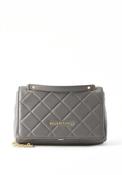 Valentino Ocarina Quilted Crossbody Bag, Grey image