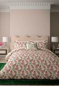 V&amp;A Sweet Tendrils Duvet Cover Set, Green &amp; Pink image
