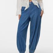 Vero Moda Zelena Balloon Denim Pants, Medium Blue image
