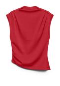 Vero Moda Mille Boat Neck Top, Red image