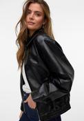 Vero Moda Talua Short Coated Jacket, Black image