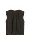 Vero Moda Annika Sleeveless Balloon Top, Chocolate Brown image