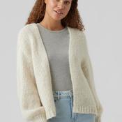 Vero Moda Maybe Open Knitted Cardigan, Cream