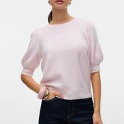 Vero Moda Doffy Short Sleeve Sweater, Pink image