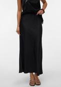 Vero Moda Merle Satin Feel Maxi Skirt, Black image