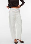 Vero Moda Billie High Rise Barrel Jeans, Bright White image