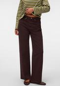 Vero Moda Tessa High Waisted Wide Leg Jeans, Brown image