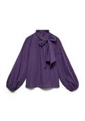 Vero Moda Sima Long Sleeve Striped Blouse, Purple image