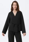 Vero Moda AWARE Tenora Wrap Blazer, Black image