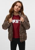 Vero Moda Girl Parda Animal Print Jacket, Brown image