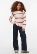 Vero Moda Girl Zada Long Sleeve Knit Jumper, Pink image