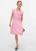 Vero Moda Girl Luna Frill Sleeve Dress, Pink image