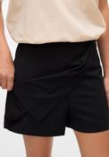 Vero Moda Melina Mini Short Skort, Black image