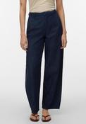 Vero Moda Zelda Barrel Jeans, Dark Blue image