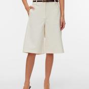 Vero Moda Sofia Mid Waist Wide Shorts, Off-White image