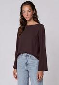 Vero Moda Ammie Open Back Top, Brown image