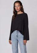Vero Moda Ammie Open Back Top, Black image