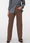 Vero Moda Tessa High Waisted Wide Leg Jeans, Brown image