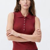 Vero Moda Rally Sleeveless Ribbed Top, Wine image