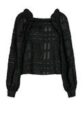 Vila Hayas Square Neck Top, Meteorite