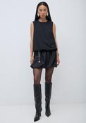 Vila Visema Baloon Skirt, Black image