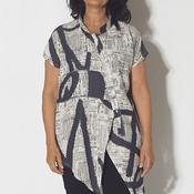 My Soul Oldies Letters Shirt, Black &amp; Sand