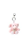Warmies Pink Elephant Scented Plush Keyring, Pink
