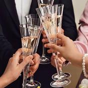 Waterford Crystal Lismore Diamond Toasting Flutes, Set of 2 image