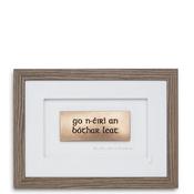 Wild Goose Studio Go N-Éirí An Bóthar Leat Framed Art