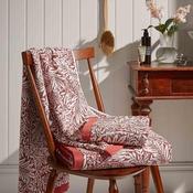 William Morris Larkspur Towel, Red Brick