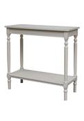 Fern Cottage Antique Console Table, Off White image