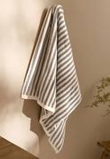 Riva Yard Hebden Striped Cotton Towels, Brown image