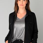 Yest Rille Essential Zip Jacket, Black