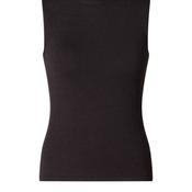 Yest Bobby High Neck Sleeveless Knit Vest, Navy