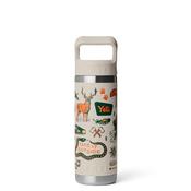 YETI Rambler 18oz Bottle with Straw Lid, Summer Camp Beige image