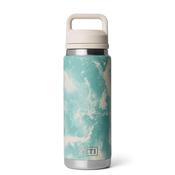 YETI Rambler 26oz Bottle with Chug Cap, Sea View Blue image
