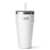 YETI Rambler 26oz Straw Cup, White