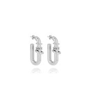 Zag Jewellery Edwina Earrings, Silver image