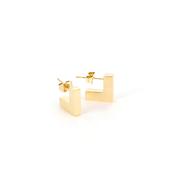 Zag Jewellery Noon Earrings, Gold