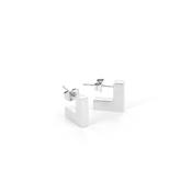 Zag Jewellery Noon Earrings, Silver image