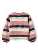 Zippy Girl Long Sleeve Knit Jumper, Pink Multi image