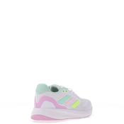 Adidas Girl Runfalcon 5 J Running Velcro Trainer, White
