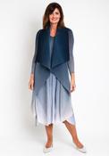 Alquema Long Estrella Dress &amp; Coat Set, Charcoal Goes Light