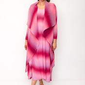 Alquema One Size Ombre Chiffon Dress &amp; Jacket, Pink Sherbert image