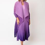Alquema One Size Ombre Chiffon Dress &amp; Jacket, Lilac image