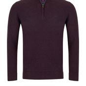 Andre Madrid Quarter Zip Sweater, Wine image