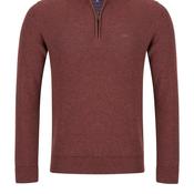 Andre Madrid Quarter Zip Sweater, Russet image