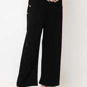 Anonymous Button Detail Trousers, Black