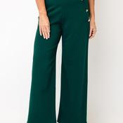Anonymous Button Detail Trousers, Green