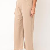 Anonymous Button Detail Trousers, Beige